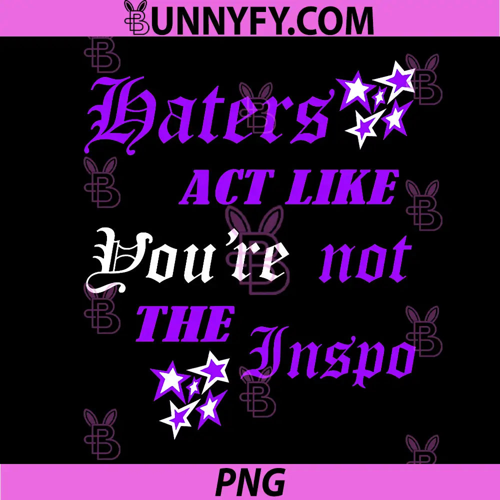 Purple Color PNG, Haters Act Like They Don't Know Purple PNG