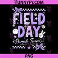 Purple Team Happy Field Day PNG, School Trip for Teacher Student PNG 