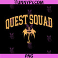 Quest Squad Retro Dragon Icon PNG, Minimal Fantasy Art PNG