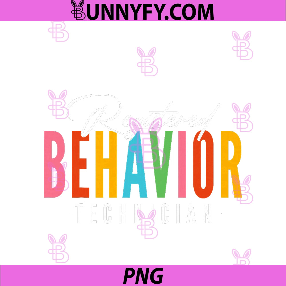 RBT Registered Behavior Technician PNG, Behavioral ABA Therapist PNG