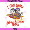 Racoon & OpossumTrash Eater Feral PNG, I Can Show You Some Trash PNG