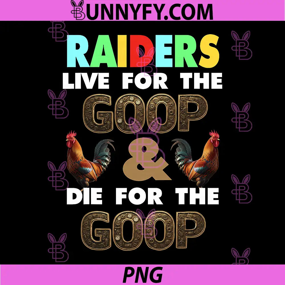 Raiders Funny Video Game PNG, Streamer War Live for The Goop Fans PNG