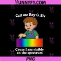 Rainbow Spectrum Colors Science PNG, Funny Autism Rainbow PNG