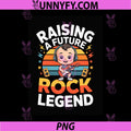 Raising A Future Rock Legend PNG, Baby Rock Music PNG
