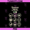 Ramadan Mode On Tracker Suhoor Iftar Pray PNG, Sadaqah Repeat PNG