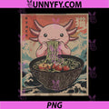 Ramen Japanese Graphic PNG, Axolotl Anime PNG