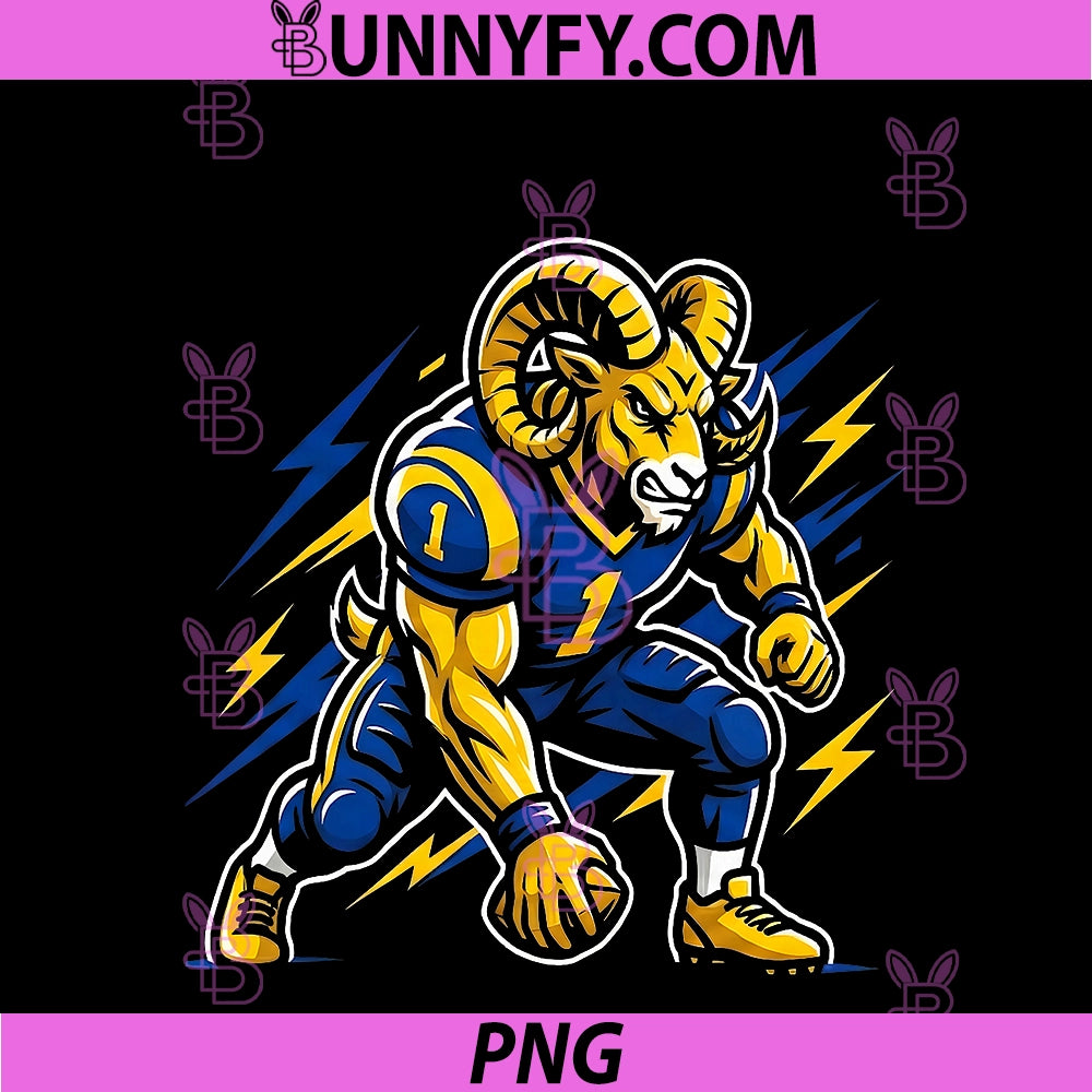 Ram With Beanie And Sunglasses PNG, Game Day Vibes PNG
