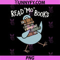 Read More Books PNG, Pigeon Book Lover PNG