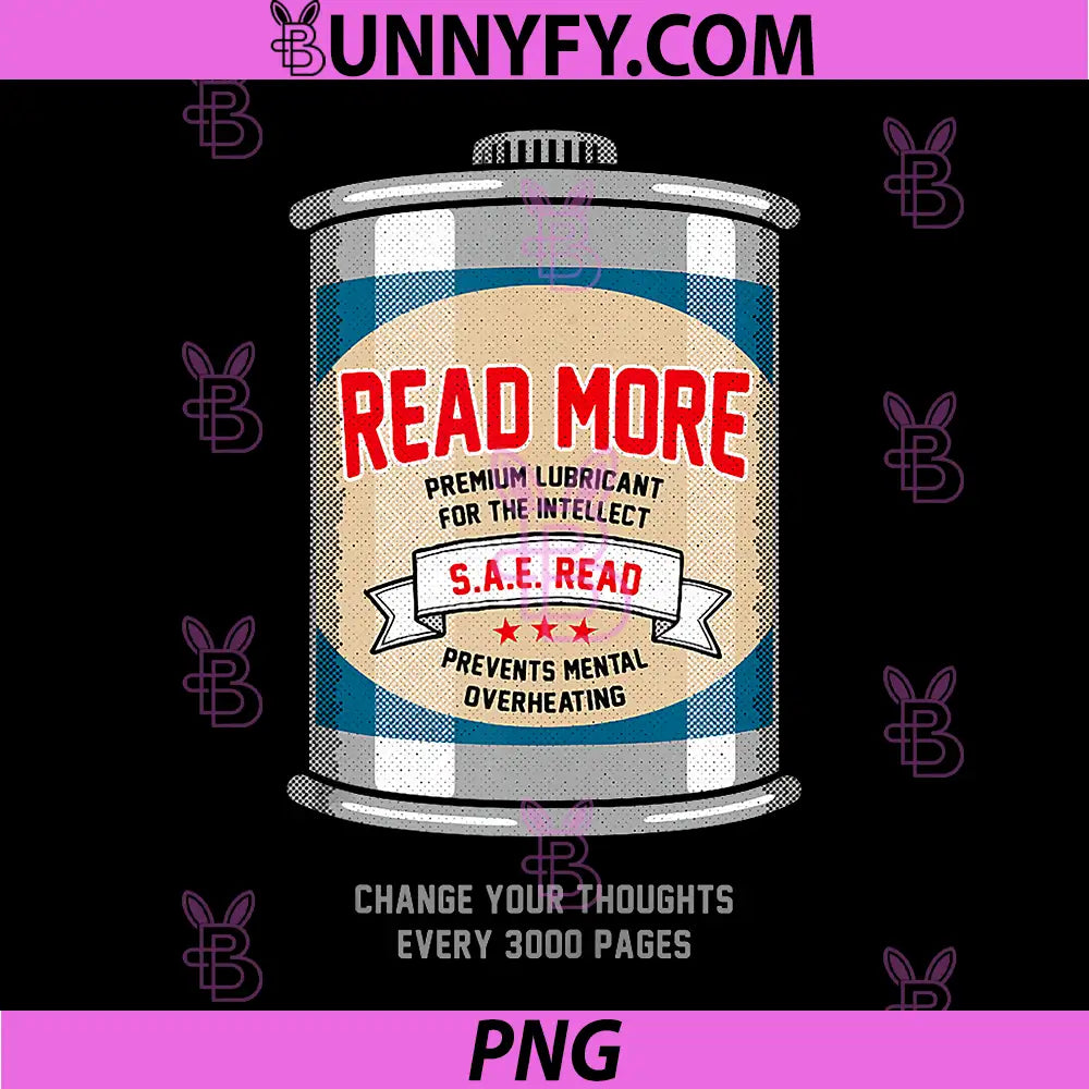 Read More Intelligent Lubricant PNG, Vintage Oil Can Book Lover PNG