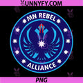 MN Rebel Alliance Loon Emblem PNG, Minnesota Rebel Laser Bird Logo PNG