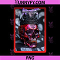 Kronic Universe Red Skull King Artwork PNG, Dark Crown Skull Art PNG