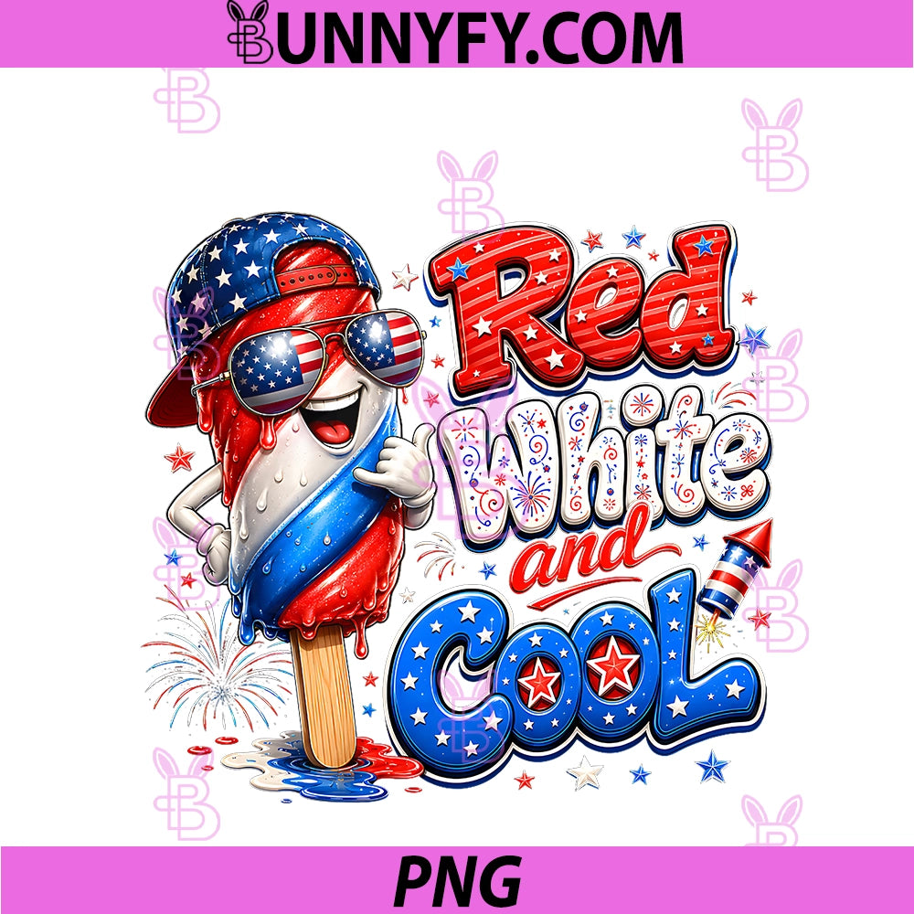Red White And Cool PNG, Funny Kids Patriotic 4th Of July Boys PNG
