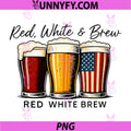 Red White & Brew PNG, Red White Brew PNG