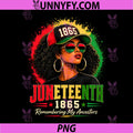 Remembering My Ancestors Black PNG, African American Juneteenth PNG