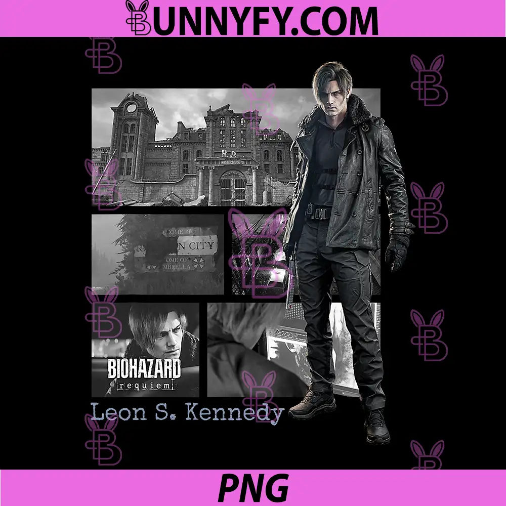 Resident Evil Requiem Leon FP PNG, Requiem Leon PNG