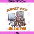 Respect Your Elders PNG, Computer Tech Support Laptop Tablet PNG