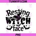 Resting PNG, Witch Face PNG