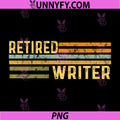 Retired Writer PNG, Retirement Journalist PNG, Book Article Poem PNG