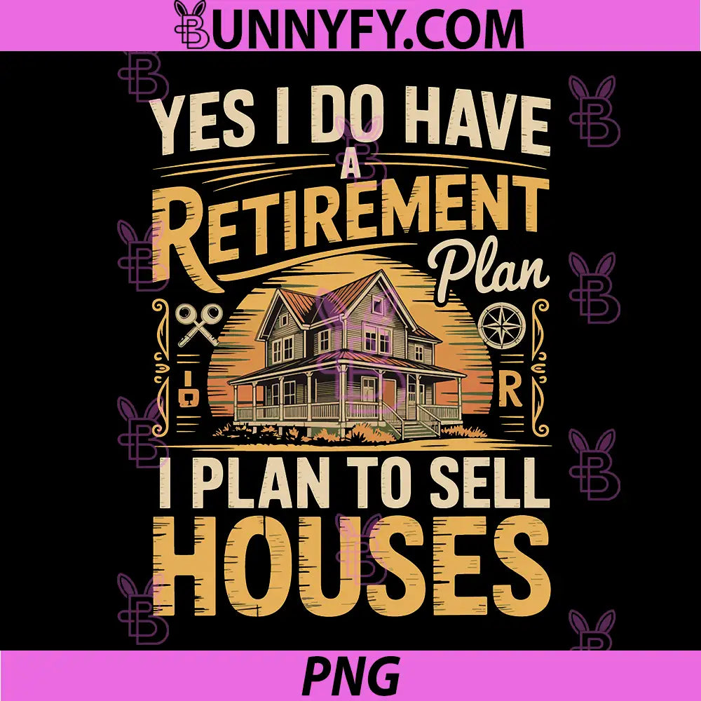Retirement Plan Sell PNG, Houses Real Estate PNG