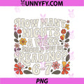 Retro 67 PNG, How Many Nights A Week Should You Be Reading 6-7 PNG