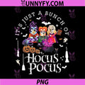 Its Just A Bunch Of Hocus Pocus PNG, Bluey Halloween Witch Art PNG
