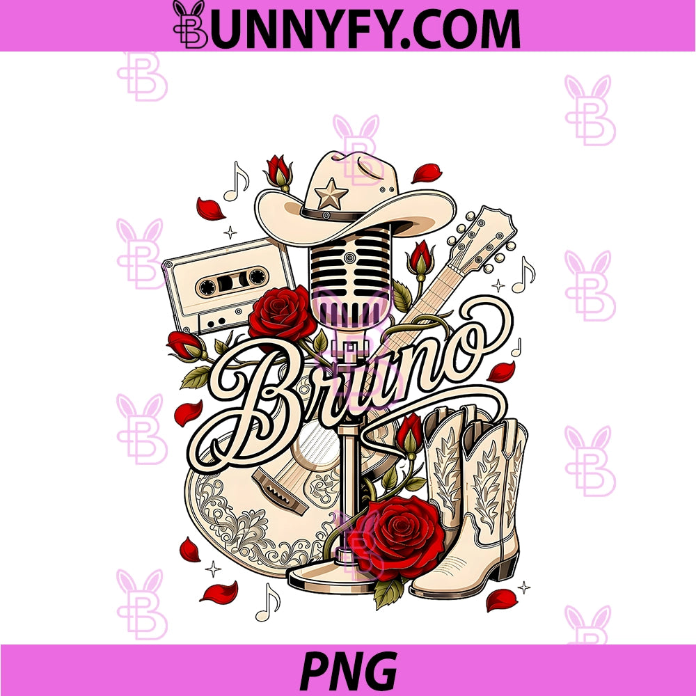 Retro Bruno PNG, Vintage Classic 70's 80's PNG