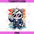 Retro Cat Rock Novelty Music PNG, Funny PNG