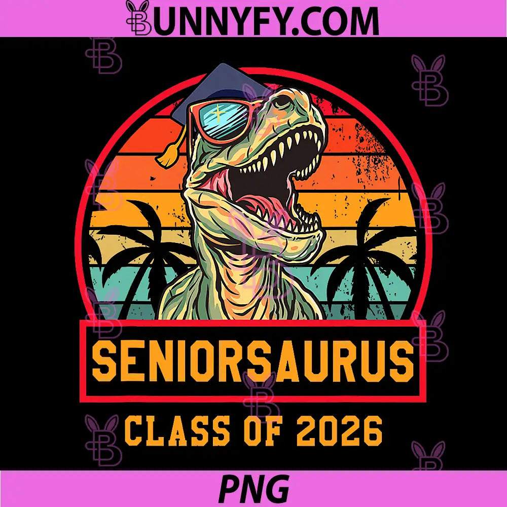 Retro Class of 2026 Senior PNG, Funny Seniors 2026 PNG