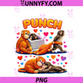 Retro Cute PNG, Monkey Punch Ultimately I Have To Be Brave Viral PNG