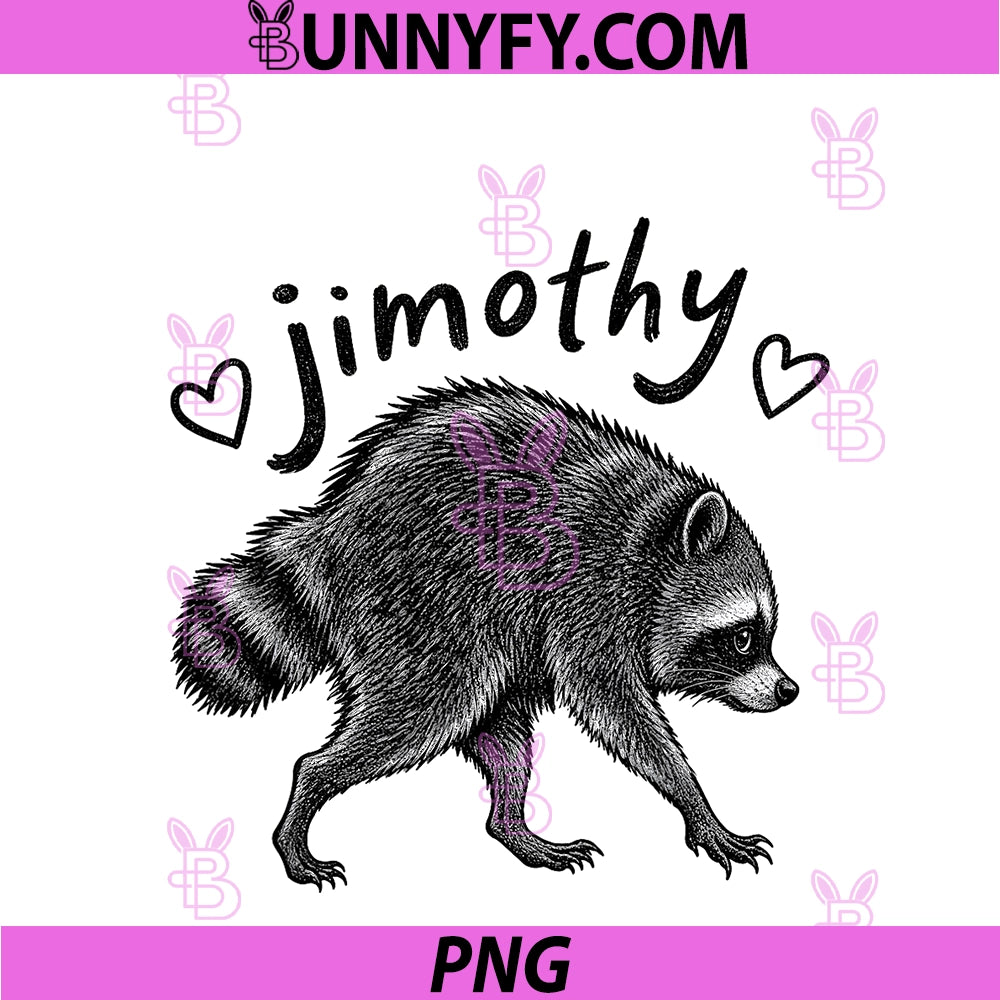 Retro Jimothy Short PNG, Spined Raccoon PNG
