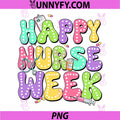 Retro Nurse Week PNG, Happy Nurse Week 2026 PNG