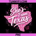 Retro Shes from Texas I Can Tell PNG, Vintage Texas PNG