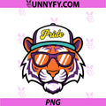 Retro Tiger Pride Baseball PNG, Animal Graphic Classic PNG