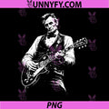 Retro Vintage Abraham Lincoln PNG, Abe Lincoln Playing Guitar PNG