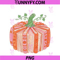 Retro Vintage Fall Book Pumpkin PNG, Witch Bookworms Librarians PNG