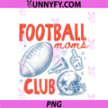 Retro Vintage Game Day PNG, Touchdown Season Football Mom PNG