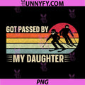 Got Passed by My Daughter PNG, Funny Skiing PNG