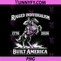 Retro Vintage USA Flag PNG, Rugged Individualism Patriotic PNG