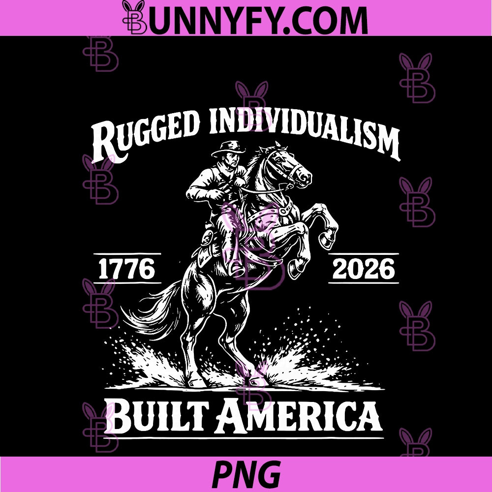 Retro Vintage USA Flag PNG, Rugged Individualism Patriotic PNG
