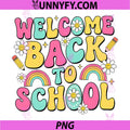 Retro Welcome Back to School PNG, Teacher Appreciation PNG