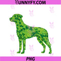 Rhodesian Ridgeback Shamrock Irish Dog PNG, St Patricks Day Paddy PNG