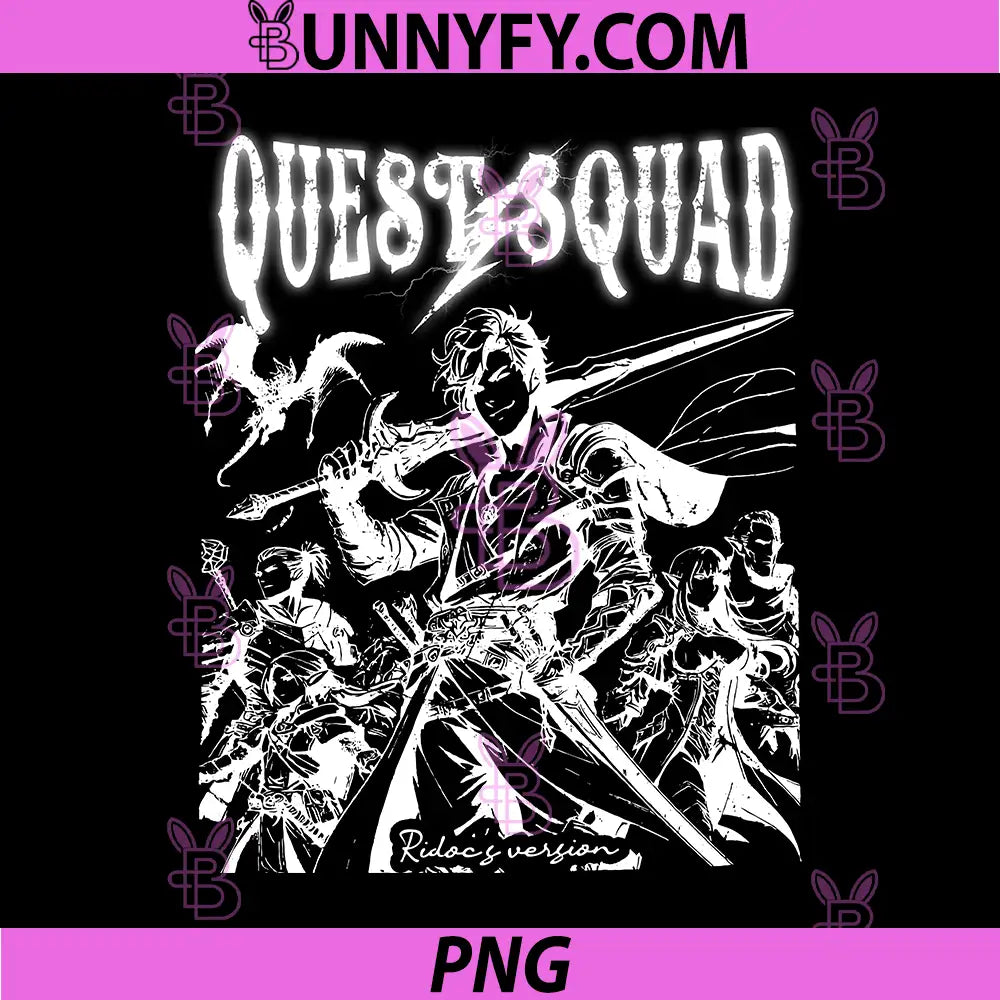 Quest Squad Lightning Warrior PNG, Ridoc’s Version Fantasy PNG