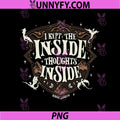 I Kept The Inside Thoughts Inside Text PNG, Ridoc Gamlyn PNG