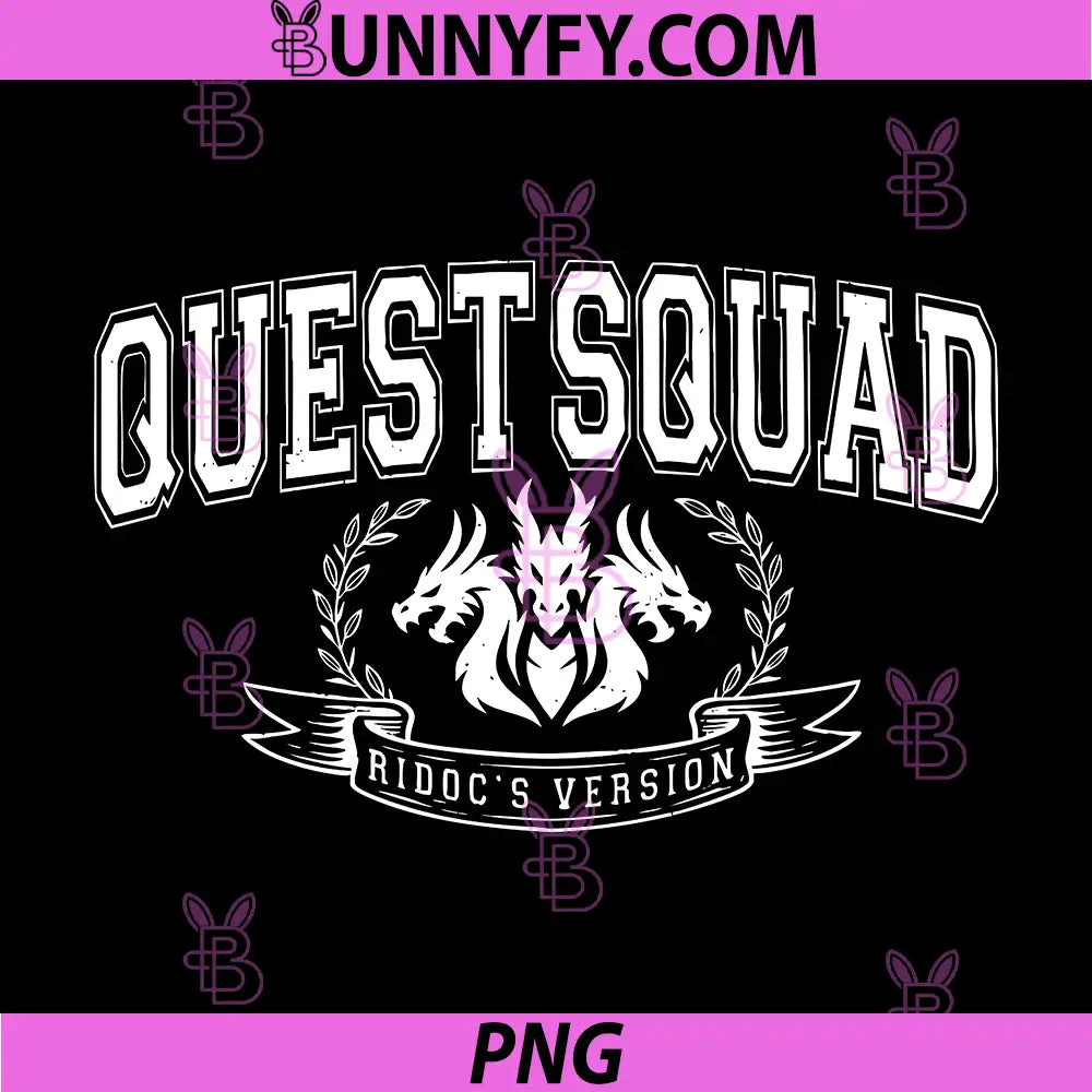 Quest Squad Dragon Crest PNG, Ridoc’s Version Emblem PNG