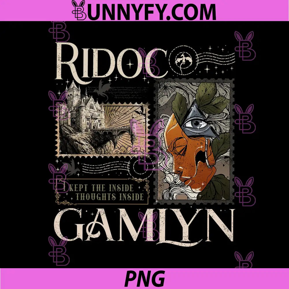 Ridoc Gamlyn Vintage Collage PNG, Quote Art PNG