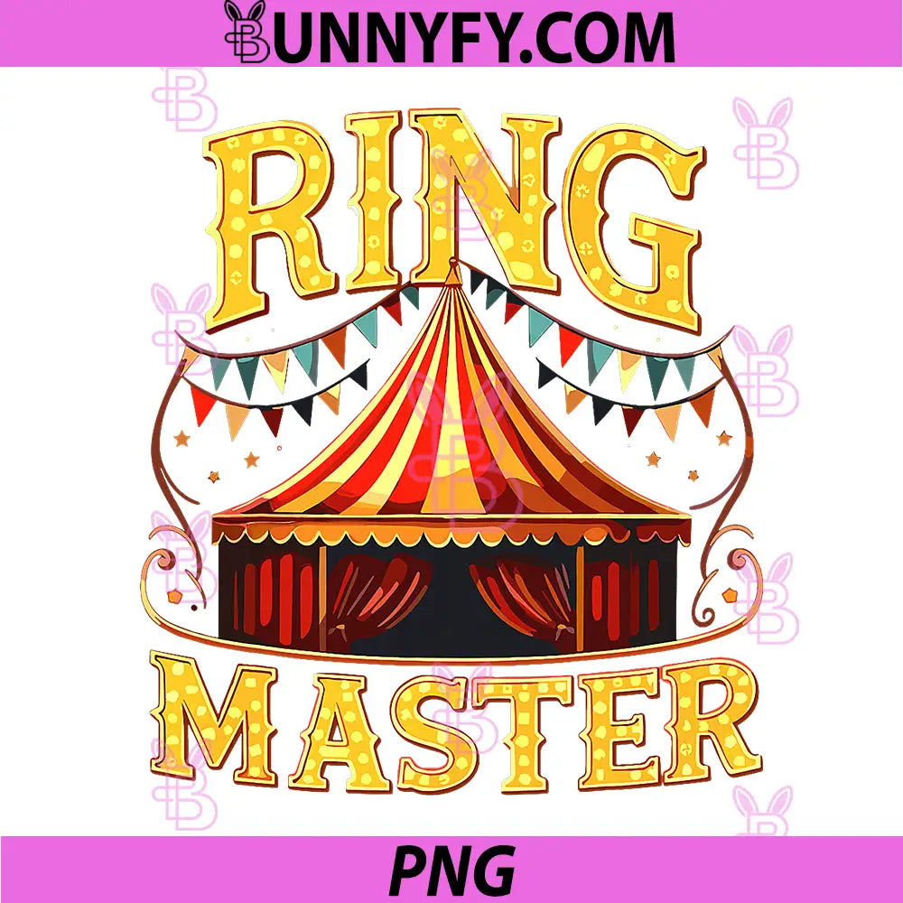 Ring Master PNG, Circus Staff Carnival Party PNG