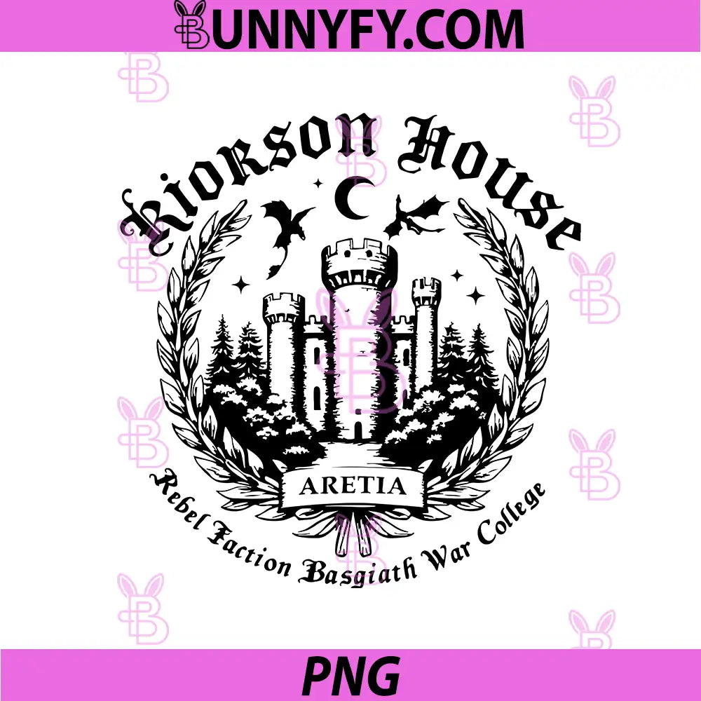 Riorson House Aretia Crest PNG, Rebel Faction Basgiath War College PNG