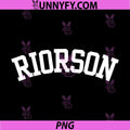 Riorson Varsity Text PNG, Minimal Fantasy College Lettering PNG