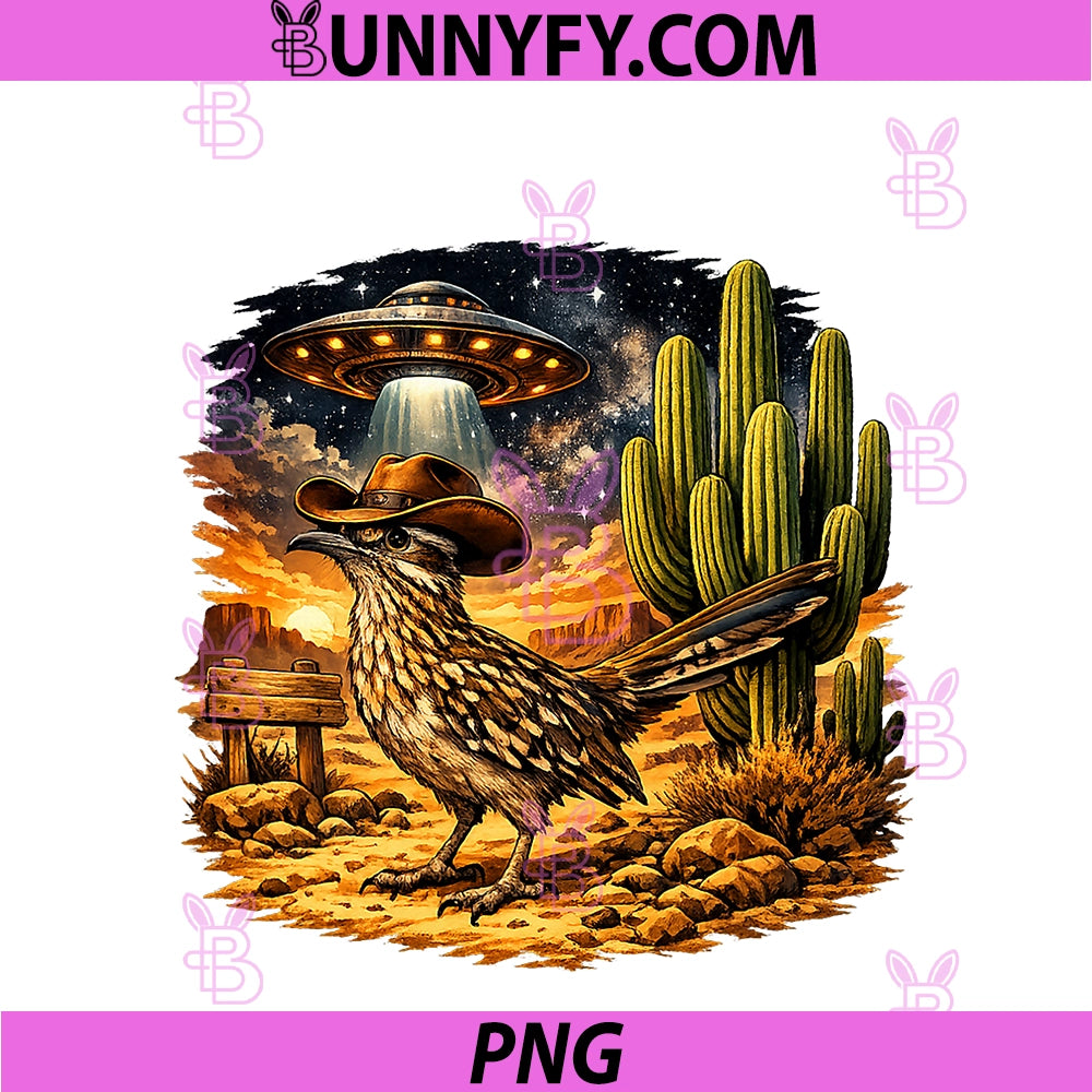 Roadrunner UFO PNG, Bird Lover PNG