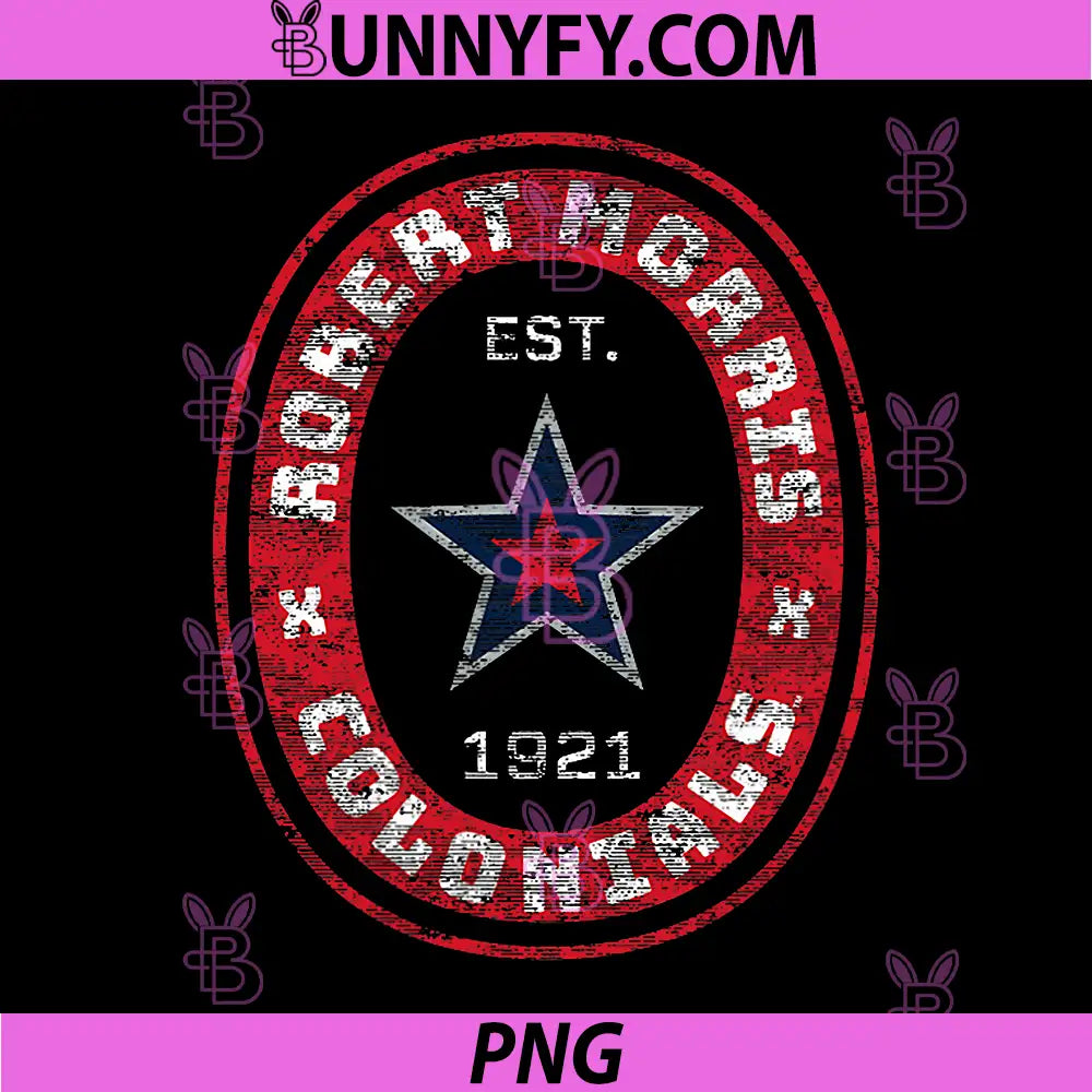 Robert Morris University PNG, Colonials Retro Crest Seal PNG